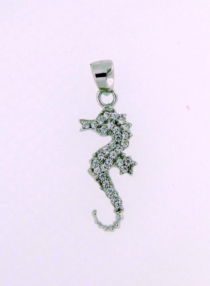Ciondolo in argento 925%° cavalluccio marino P-1933